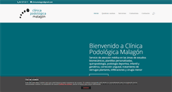 Desktop Screenshot of clinicamalagon.com